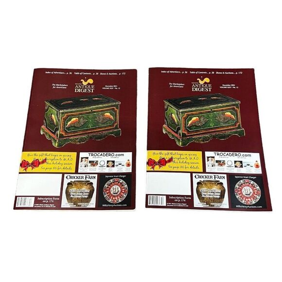 Maine Antique Digest: The Americana Chronicles by Lita Solis-Cohen Color Photos - Picture 1 of 3